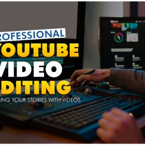 Do professional and creative youtube video editing
