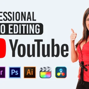 Professional youtube video editing